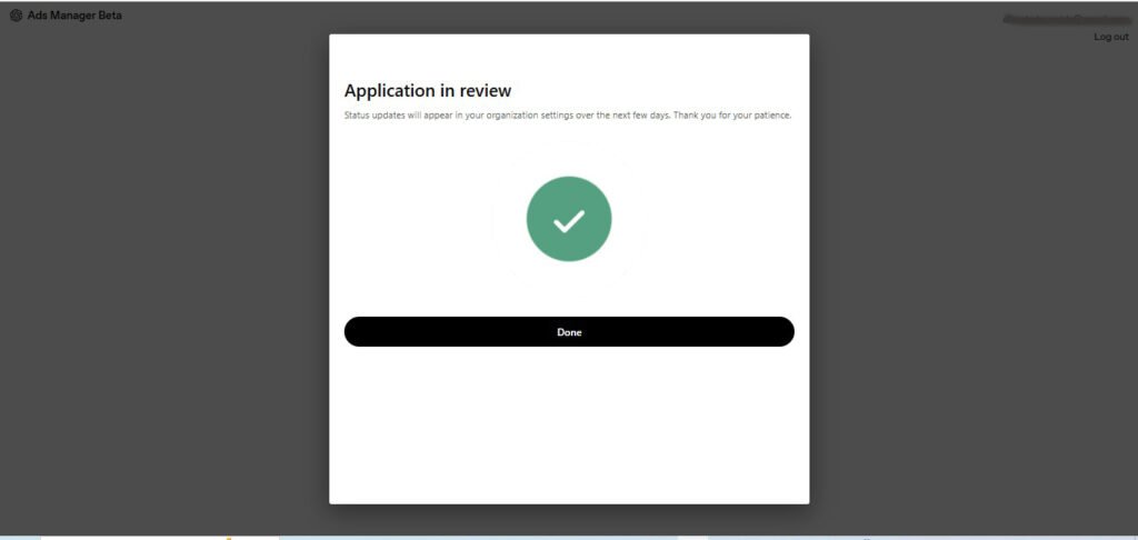 OpenAI Ads setup