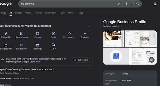 Google Business Profile For Local SEO