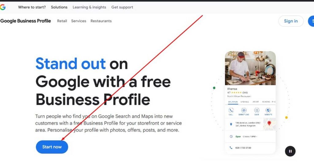 Google Business Profile For Local SEO