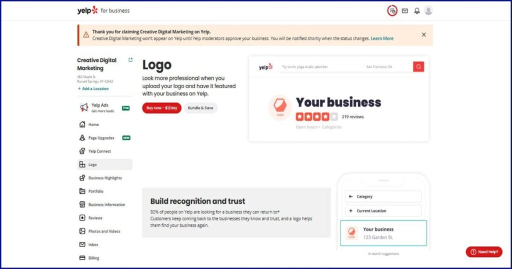 how to optimize yelp business listing