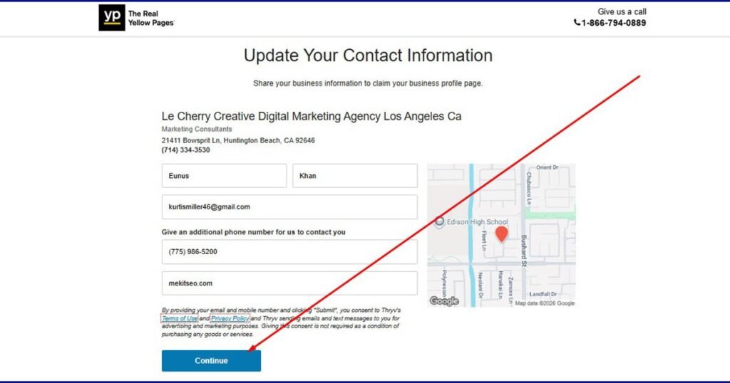 List Your Business on Yellow Pages Free